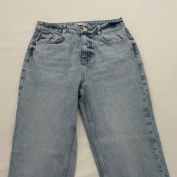 Zara Denim - Zara Light Blue High-Rise Women's Jeans